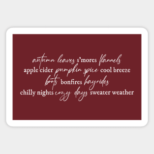 Sweater Weather Sticker